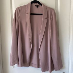 Topshop light pink blazer